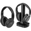 Trevi FRS 1580 TW Cuffie Con cavo e senza cavo A Padiglione TV Nero"