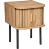 Generico Comodino mod. Colva Effetto Rovere cm.53x40x40