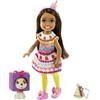 Barbie Mattel - Barbie Club Chelsea, Cake Dress-Up Costume Doll with Pet