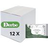 NATURAL DERMA PET Offerta multipack Derbe salviette funzionali antiforfora 35 pz x 12 unità