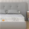 MiaSuite Materasso Sfoderabile Molle Insacchettate Memory Una piazza e mezza 120x200, alto 25 cm - Vitalize