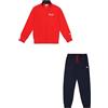 Champion Legacy Boy-Graphic Full Zip Sweatsuit Tuta, Rosso (RS011), 13-14 Anni Bambini e Ragazzi