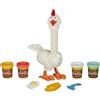 Play-Doh Hasbro Pollo Divertito (playset Animali da Fattoria Animal Crew, con Pasta da Modellare 4 Colori atossici)