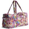 Vera Bradley Borsone da donna in nylon grande originale, Flutter, Taglia unica, Borsone originale in nylon