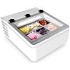 Mondial Banco per gelato mantecato e stecco - Capacità vaschette 3 x 5L o 6 x 2.5L Colore Bianco