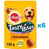 PEDIGREE Tasty Bites Chewy Cubes snack con pollo per cani 6x130g