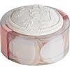 Mathilde M. - scatola idea regalo con fogli di sapone sottili a forma di cuore con decoro, fragranza rose