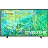 Samsung Series 8 TV UE43CU8070UXZT Crystal UHD 4K, Smart TV 43'' Processore Crystal 4K, Adaptive Sound, Black 2023