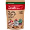 Castello since 1907 Cremor Tartaro (Cream of Tartar) 850 g - Qualità Premium Alimentare - 100% Naturale dall'uva - Fatto in Spagna - Senza Glutine - Keto e Paleo - Non OGM (GMO)