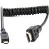 Atomos Full HDMI - Micro HDMI 30cm 4K60p a spirale