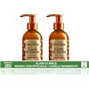 Garnier Ultra Dolce Tesori di Miele, Multipack Siero Riparatore, 97% origine naturale, 1 Minuto di Posa, Per Capelli Danneggiati, Senza siliconi, Confezione da 2 x 115 ml
