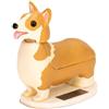 Kikkerland Elroy, Statuetta Decorativa a energia Solare a Forma di Cane Corgi Queens Best Friend Window Home Catcher Ornamento Statuetta Giocattolo assortita - 2 Stili, 1 Scelta a Caso