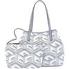 GUESS Vikky Tote, Borsa Donna, Stone Logo, Unica