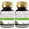 LABOTTEGADEGLIINTEGRATORI SERENOA REPENS 320 MG TITOLATO AL 90% | 140 SOFTGELS | CAPSULE MOLLI PER LA PROSTATA E PER LE VIE URINARIE | 1 PERLA AL GIORNO | LA BOTTEGA DEGLI INTEGRATORI (2 Confezioni da 70)