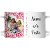 Caribu design Tazza Personalizzata con Foto e Testo Scritta Dedica - Idea Regalo Personalizzabile San Valentino Anniversario Compleanno per Lui Lei Uomo Donna Fidanzato Fidanzata Moglie Marito Coppia