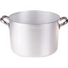 PENTOLE AGNELLI Casseruola altissima 2 manici Ø cm 46x28h alluminio 3mm