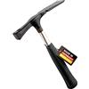 PICARD martello da muratore, n. 277, 600 g | Martellina muratore in acciaio C45 con estrachiodi | Hammer professionale con manico tradizionale e testa protetta contro la corrosione