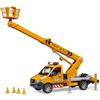 Bruder MB Sprinter con Piattaforma di Lavoro e Modulo Luci e Suoni 02679
