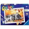 Ravensburger CreArt Gattini in Autunno di Ravensburger