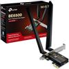 TP-Link Archer TBE400E PCIe Scheda WiFi BE6500Mbps WiFi 7, Scheda Bluetooth 5.4, WPA3, MU-MIMO, OFDMA, Scheda WiFi PC Fisso, Supporta Windows 11