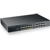Zyxel Switch di rete Zyxel GS1915-24EP Gestito L2 Gigabit Ethernet (10/100/1000) Supporto Power over (PoE) 1U Nero [GS1915-24EP-EU0101F]