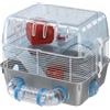 Ferplast Gabbia per Criceti COMBI 1 FUN a Due Piani e Modulabile, Accessori Inclusi
