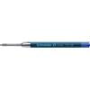 Schneider 77343 Slider 755 - Ricarica per penna a sfera (tecnologia ViscoGlide, indelebile, tratto XB), confezione da 1 blister, colore: blu
