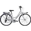 Legnano BELLARIA, City Bike Donna, Bianco Matt e Grigio, Telaio 44