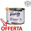 Prolife Dog Diet Veterinary Metabolic Weight Reduction Mini - Lattina Da 200 Gr - CONFEZIONE RISPARMIO