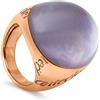 CHANTECLER Anello pour parler con cristallo di rocca