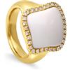 CHANTECLER Anello enchantè con kogolon e diamanti