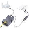 XLTTYWL Starlink Mini Alimentatore 12V 150W GigE Protezione Passiva & ESD 12V Mini Starlink PoE con Mini Starlink DC&RJ45 Adattatore Splitter per Starlink Mini Dishy