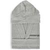 Nada Home Accappatoio Unisex Uomo Donna Sommaruga in Spugna Cotone 400gr e Cappuccio 4016