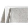Decomira Tovaglia Antimacchia Rettangolare Effetto Lino - Facile da Lavare e Stirare - Come Tovaglia da Giardino o per Il Tavolo da Pranzo - Grigio - 150x200 cm