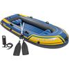 Intex 68370 Canotto Challenger 3 Set Gonfiabile con Pompa e Remi 295x137x43 cm