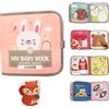 Larfraecy Quiet Book Libro Bambini 1 Anno Libro Montessori Interattivo Giocattolo educativo in Feltro per Bambini da 1 2 3 4 5 Anni Regalo per Ragazzi e Ragazze (Riconoscere Gli Animali)