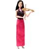 Barbie Carriere - Barbie Violinista, bambola musicista con accessori violi e archetto, giocattolo per bambini, 3+ anni, HKT68