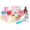 MGA ENTERTAINMENT Little Tikes Creative Chefs Ice Cream Kit con Speciale Sabbia Make-It! Mix, 17 Accessori