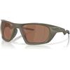 Oakley Occhiali Oakley Lateralis moss opaco lenti prizm tungsten polarizzate