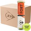 DUNLOP TENNIS BALLS FORT CLAY COURT CARTONE DA 18 TUBI di Palline - 4
