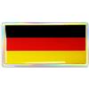 4R Quattroerre.it Quattroerre 465 Sticker Bandiera Germania mm 88 X 40 3D