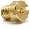 cyclingcolors 1x Getto Ugello principale Carburatore Compatibile con PHBN-PHVA 6mm N° 107 ideale scooter ciclomotore moto pocket bike quad 50cc motore termico ricambi