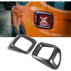 GMDUHK Copertura del fanale posteriore per Jeep Renegade 2016-2024, ABS coperchio decorativo (fibra di carbonio)