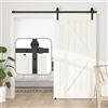 SANKEYTEW Kit per porta scorrevole da 183 cm, kit per porta scorrevole, binario di giunzione (SD7 x 1,8 m)