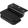 DORMA GLAS 81209030499 - Nastro porta con telaio Junior Office 12.090, vetro 8-10 mm, alluminio nero opaco RAL 9005