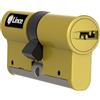 Lince Cilindro di alta sicurezza LINCE C7 L30+60, triplo blocco brevettato, anti-bumping, anti-rottura, funzione antipanico, 5 chiavi reversibili, certificato EN 1303:2016.