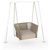 TALENTI altalena con struttura da esterni CLIFF Collezione Icon - CLIALT-BG-C42+CLIALTFRA-BI