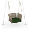 TALENTI altalena con struttura da esterni CLIFF Collezione Icon - CLIALT-BG-C102+CLIALTFRA-BI