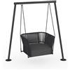 TALENTI altalena con struttura da esterni CLIFF Collezione Icon - CLIALT-GR-C48+CLIALTFRA-GR