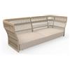 TALENTI divano a 3 posti da esterni CLIFF Collezione Icon - CLIDIV3-C-BG-C42